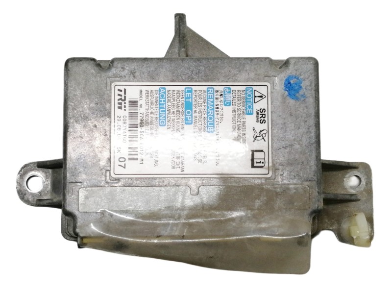 Recambio de centralita airbag para honda cr-v (rd8) ex referencia OEM IAM 77960SCAE012M1 C0R7Y4TGD 