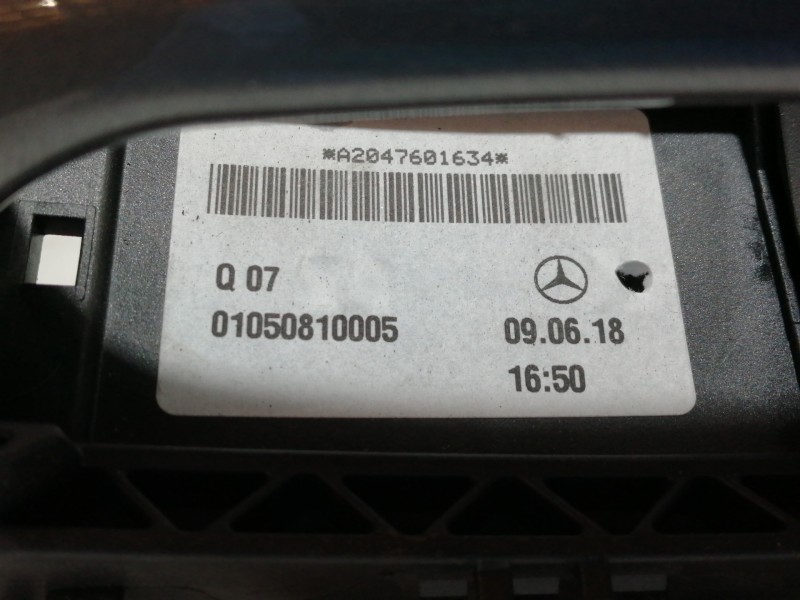 Recambio de maneta exterior delantera derecha para mercedes-benz clase gla (w156) gla 180 (156.942) referencia OEM IAM A20476016