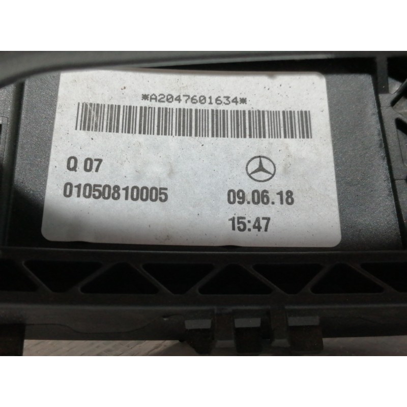 Recambio de maneta exterior trasera derecha para mercedes-benz clase gla (w156) gla 180 (156.942) referencia OEM IAM A2047601634