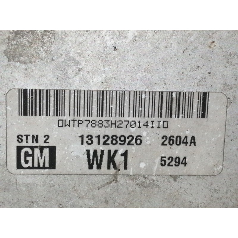 Recambio de intercooler para opel astra h berlina cosmo referencia OEM IAM 13128926  