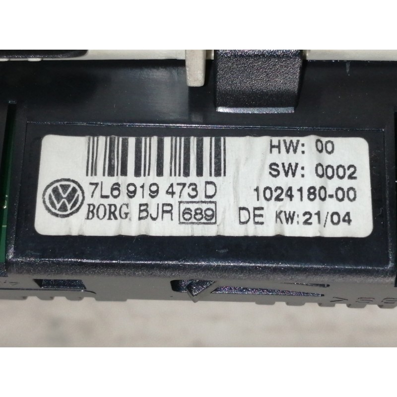 Recambio de modulo electronico para volkswagen touareg (7la) 2.5 tdi referencia OEM IAM 7L6919473D 102418000 