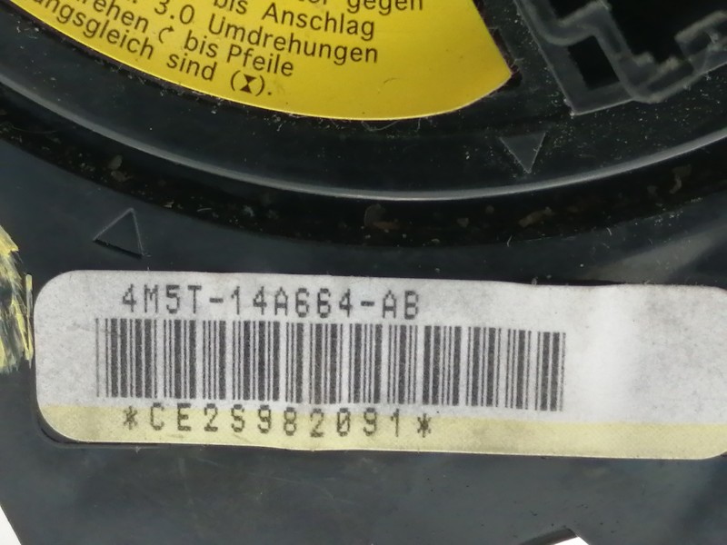 Recambio de anillo airbag para ford kuga (cbv) titanium referencia OEM IAM 4M5T14A664AB  