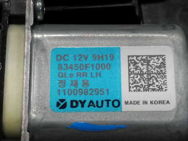 Recambio de elevalunas trasero izquierdo para kia sportage business 2wd referencia OEM IAM 83450F1000  