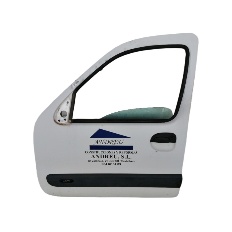 Recambio de puerta delantera izquierda para renault kangoo (f/kc0) authentique referencia OEM IAM COMPLETA  