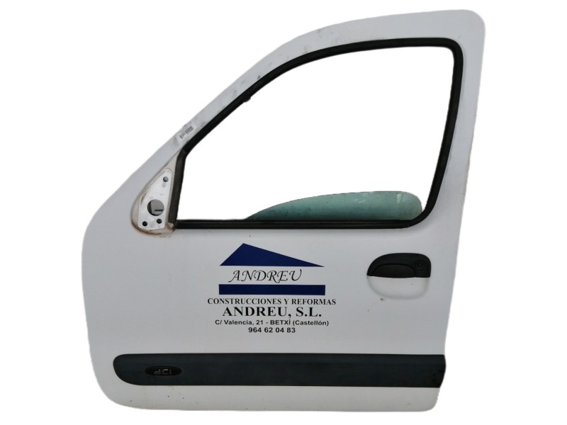 Recambio de puerta delantera izquierda para renault kangoo (f/kc0) authentique referencia OEM IAM COMPLETA  
