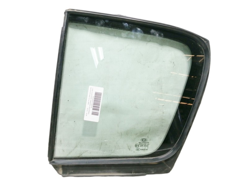 Recambio de luna custodia trasera izquierda para kia sportage drive 2wd referencia OEM IAM 43R00048 E00025520C DOT24M189AS2 