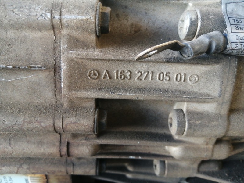 Recambio de caja cambios para ssangyong rexton 270 xvt premium referencia OEM IAM R1632710901 A1632710501 R2102711901 7202700600