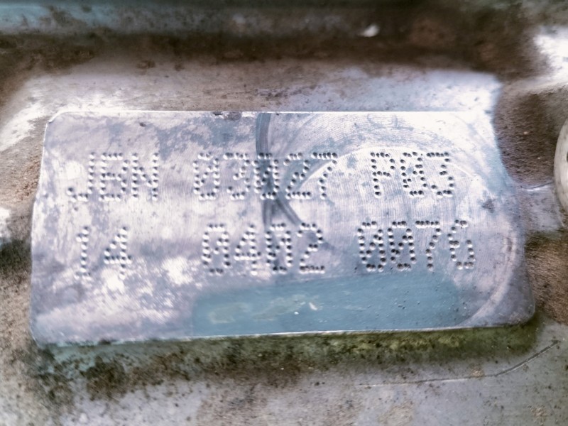 Recambio de caja cambios para seat alhambra (7v9) reference referencia OEM IAM JBN  6 VELOCIDADES