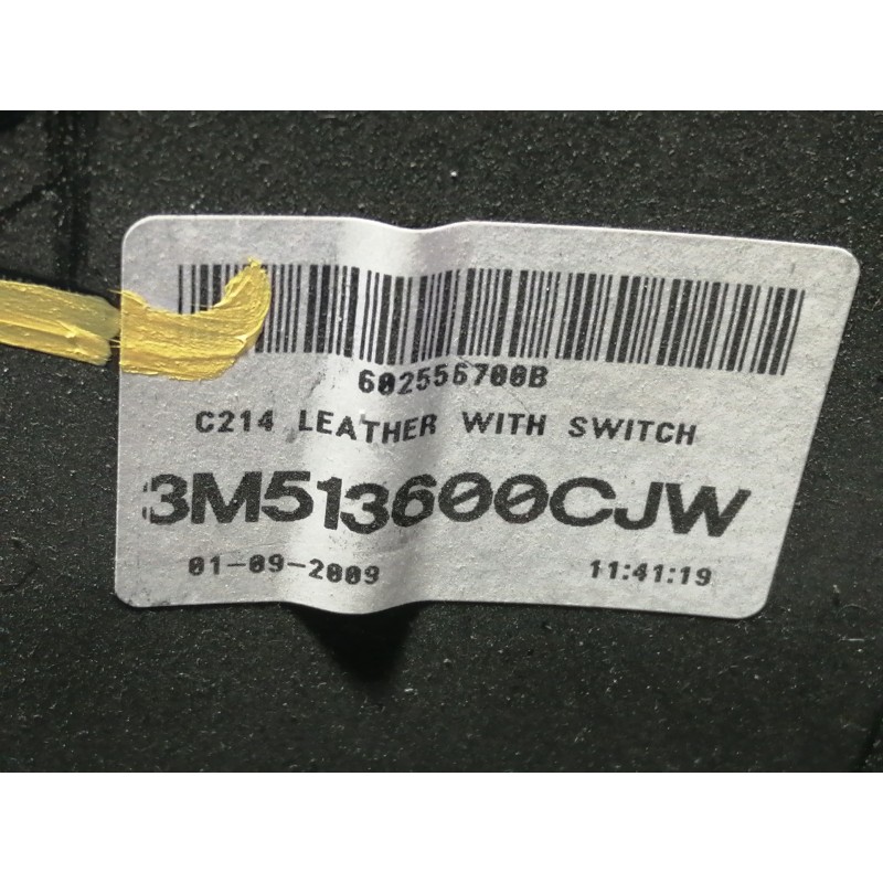 Recambio de volante para ford kuga (cbv) titanium referencia OEM IAM 3M513600CJW 602556700B 