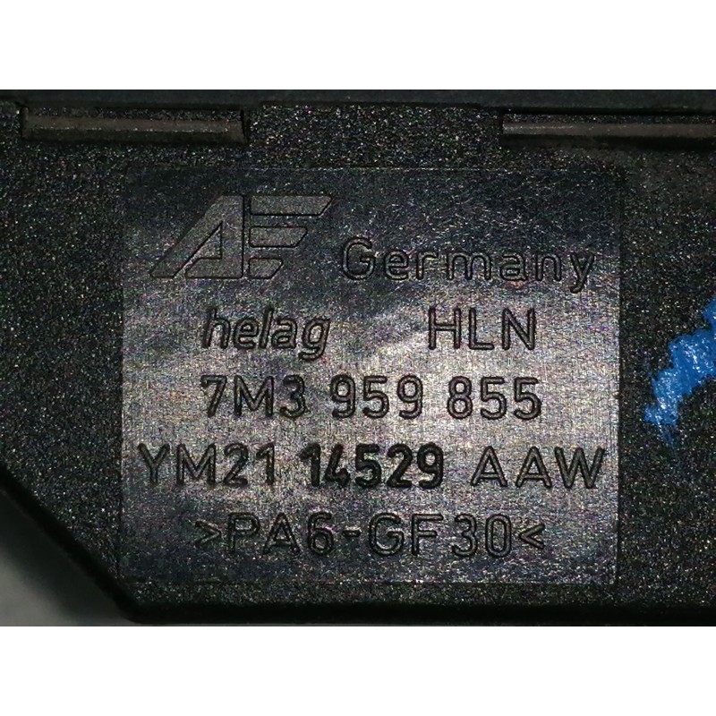 Recambio de mando elevalunas trasero izquierdo para seat alhambra (7v9) reference referencia OEM IAM 7M3959855 YM2114529AAW 7M38