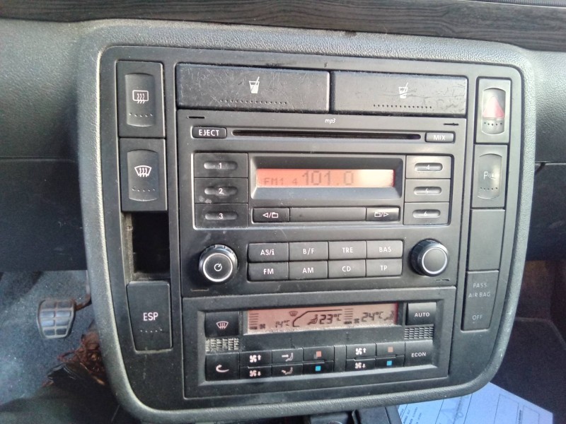 Recambio de sistema audio / radio cd para seat alhambra (7v9) reference referencia OEM IAM 5Z0035152D 5Z0035152DQ VWZ4Z4FD061455