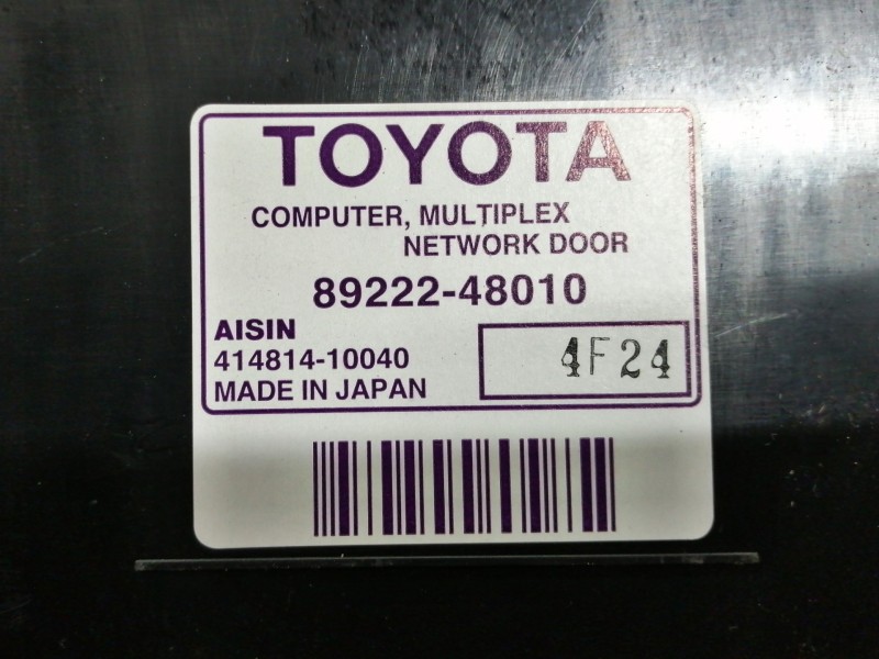 Recambio de modulo electronico para lexus rx 300(mcu35) luxury referencia OEM IAM 8922248010 41481410040 