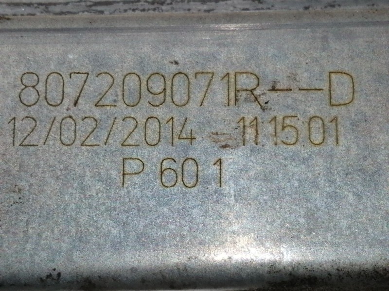 Recambio de elevalunas delantero derecho para dacia dokker express ambiance referencia OEM IAM 128001071E 3P5034B / 9030295E 190