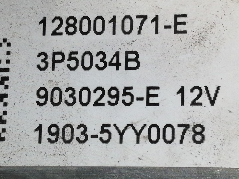 Recambio de elevalunas delantero derecho para dacia dokker express ambiance referencia OEM IAM 128001071E 3P5034B / 9030295E 190