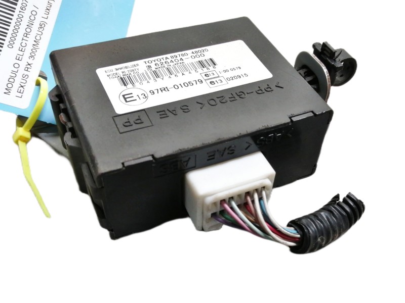 Recambio de modulo electronico para lexus rx 300(mcu35) luxury referencia OEM IAM 8978048020 626404000 