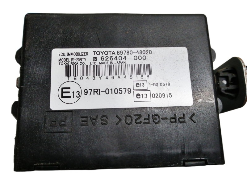 Recambio de modulo electronico para lexus rx 300(mcu35) luxury referencia OEM IAM 8978048020 626404000 