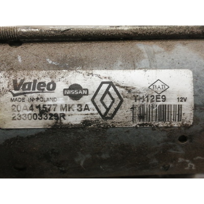 Recambio de motor arranque para dacia dokker express ambiance referencia OEM IAM 233003329R 20A41577MK3A 