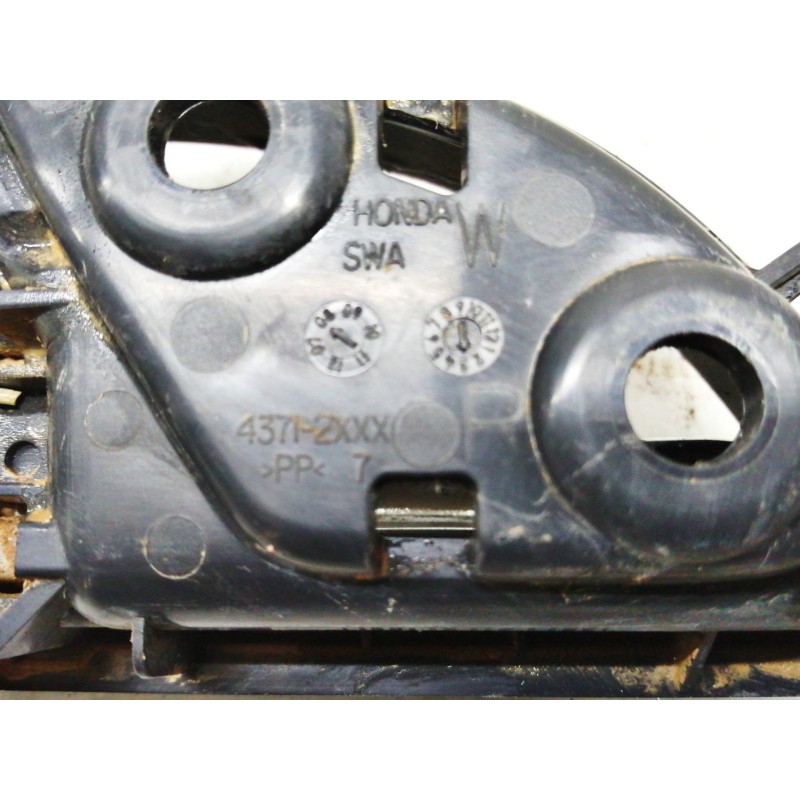 Recambio de maneta interior trasera derecha para honda cr-v (re) comfort referencia OEM IAM 72120SWAA02ZA  