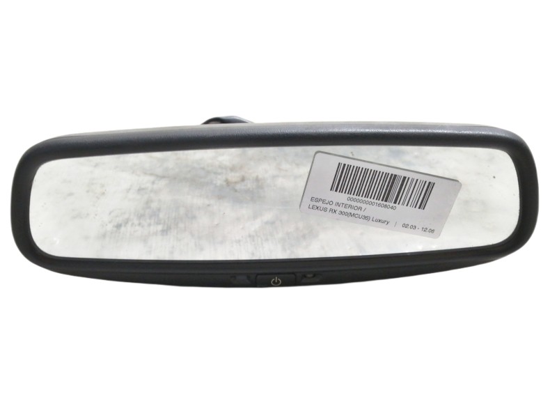 Recambio de espejo interior para lexus rx 300(mcu35) luxury referencia OEM IAM 9050713 8781005020 