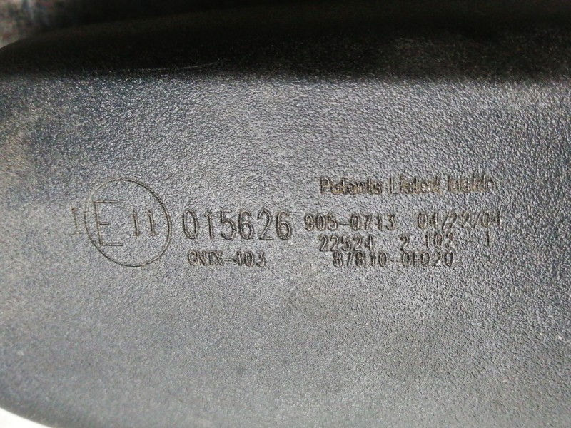 Recambio de espejo interior para lexus rx 300(mcu35) luxury referencia OEM IAM 9050713 8781005020 