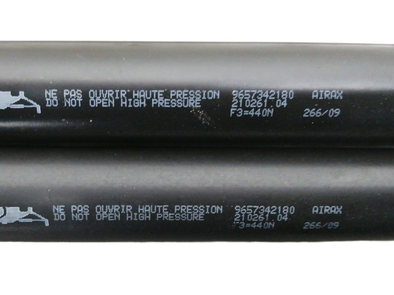 Recambio de amortiguadores maletero / porton para peugeot 308 confort referencia OEM IAM 9657342180 21026104 