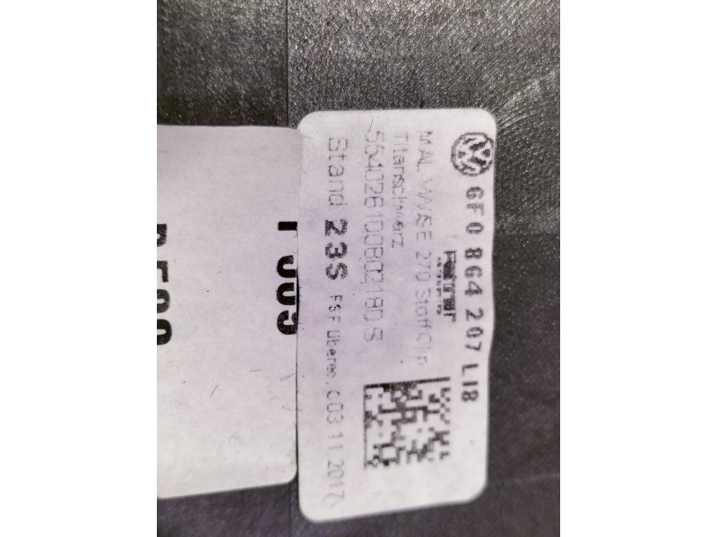 Recambio de apoyabrazos central para seat arona style referencia OEM IAM 6F0864207  