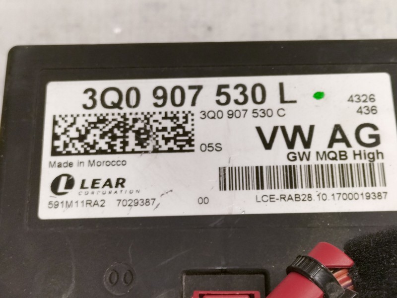 Recambio de modulo electronico para seat arona style referencia OEM IAM 3Q0907530L 3Q0907530C 