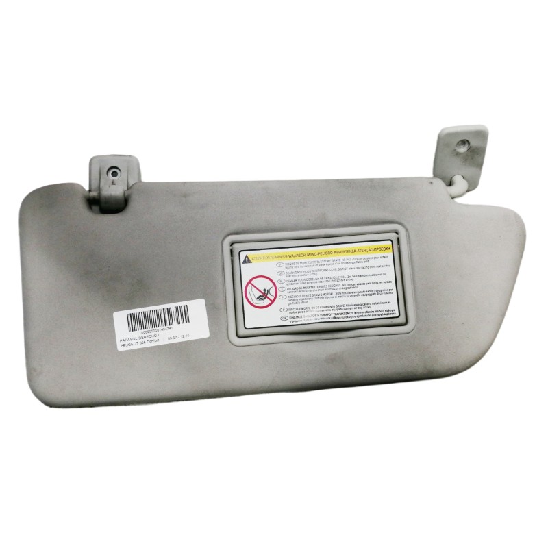 Recambio de parasol derecho para peugeot 308 confort referencia OEM IAM   