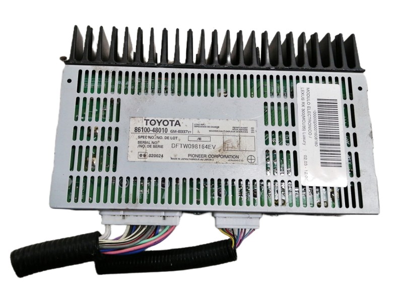 Recambio de modulo electronico para lexus rx 300(mcu35) luxury referencia OEM IAM 8610048010 GM8337ZT 
