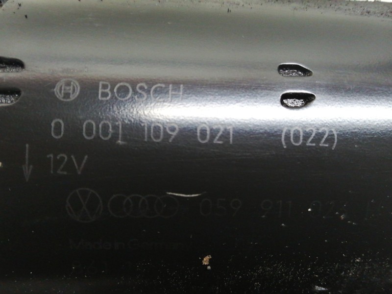 Recambio de motor arranque para audi a6 avant (4b5) 2.5 tdi referencia OEM IAM 0001109021 059911023H 