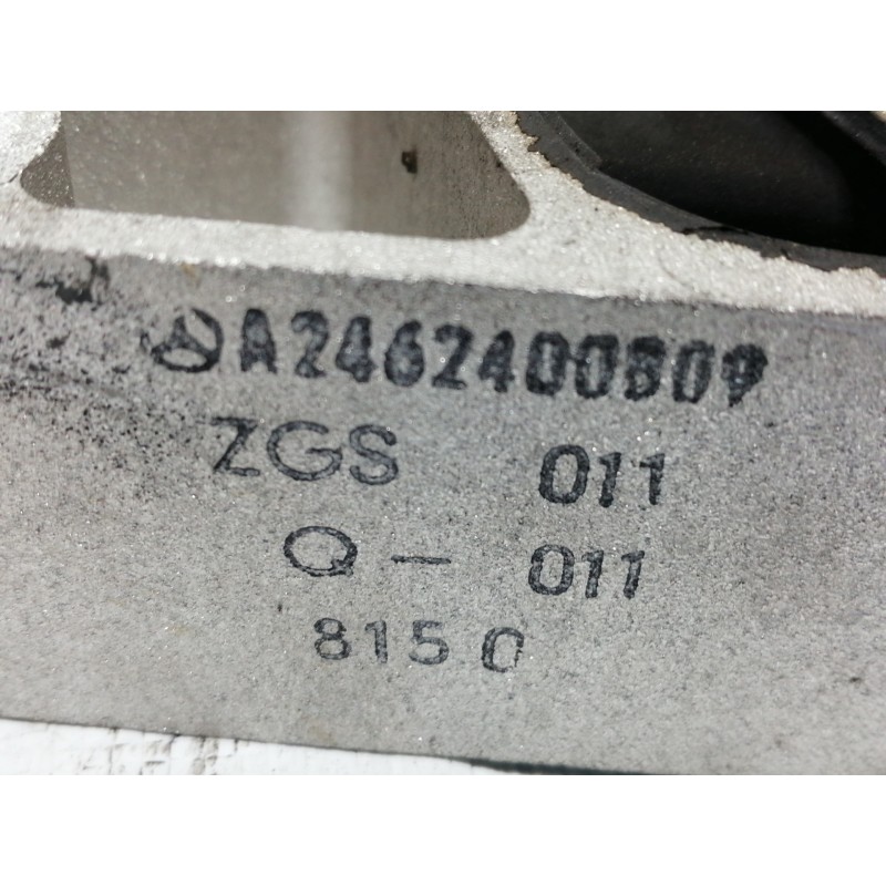 Recambio de soporte motor para mercedes-benz clase gla (w156) gla 180 (156.942) referencia OEM IAM A2462400009 ZGS011 