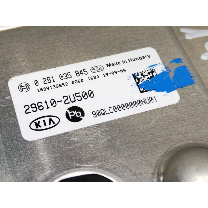 Recambio de modulo electronico para kia sportage business 2wd referencia OEM IAM 0281035845 296102U500 