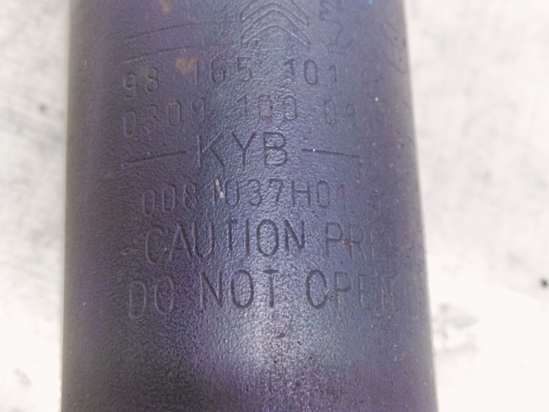 Recambio de amortiguador trasero izquierdo para opel vivaro furgón l express referencia OEM IAM 9816510180 03091000803 