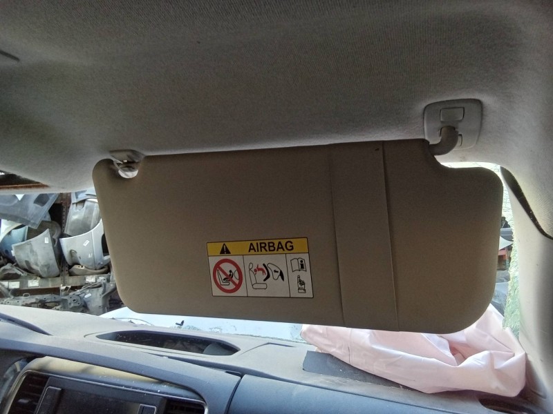 Recambio de parasol derecho para opel vivaro furgón l express referencia OEM IAM   