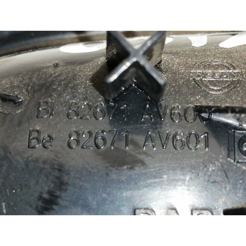 Recambio de maneta interior trasera izquierda para nissan primera berlina (p12) acenta referencia OEM IAM 82671AV601 82671AV600 