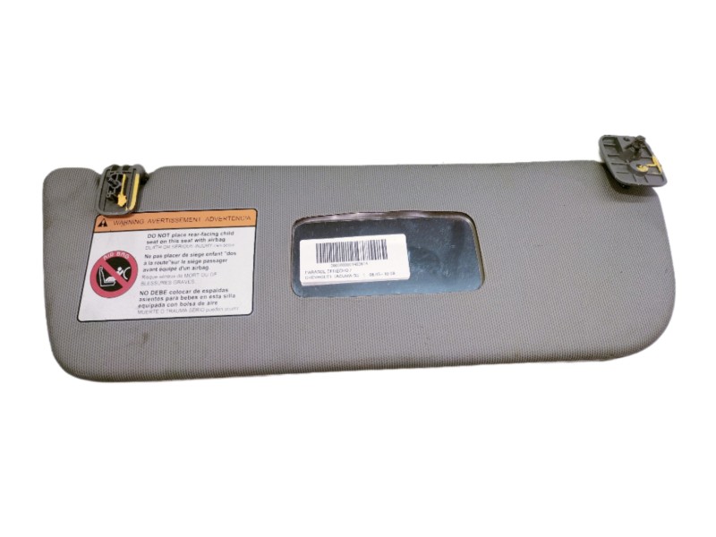 Recambio de parasol derecho para chevrolet tacuma se referencia OEM IAM   