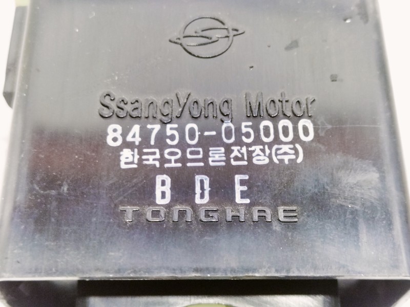 Recambio de modulo electronico para ssangyong rexton 2.7 turbodiesel cat referencia OEM IAM 8475005000  