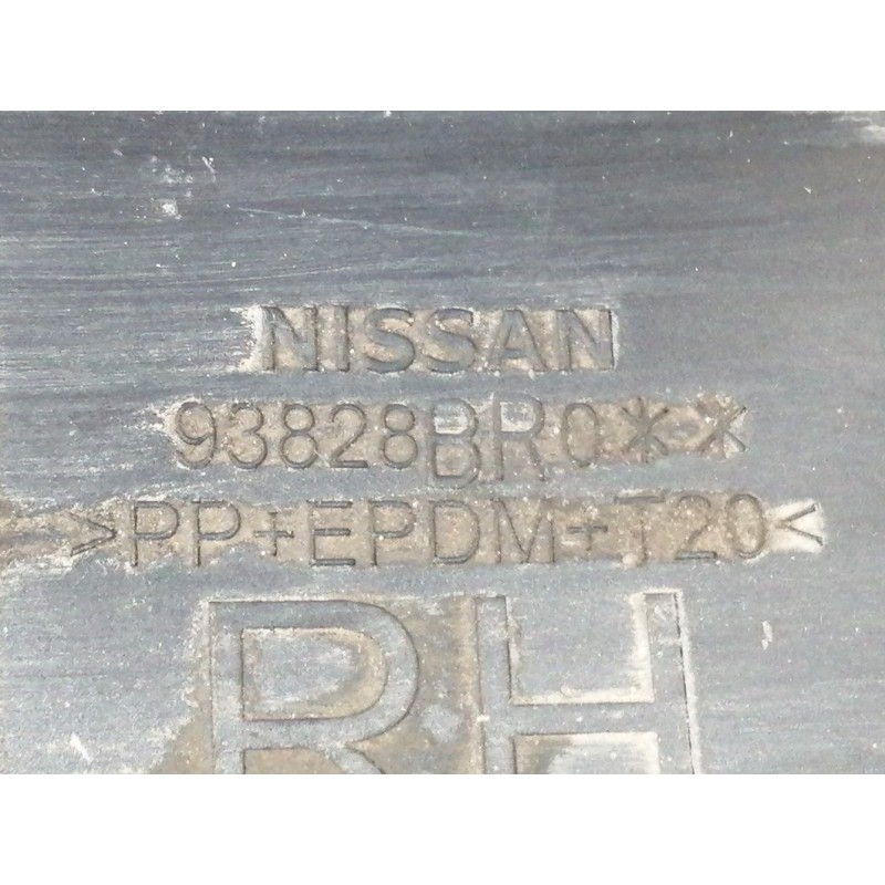 Recambio de aletin trasero derecho para nissan qashqai (j10) acenta referencia OEM IAM 93828BR  