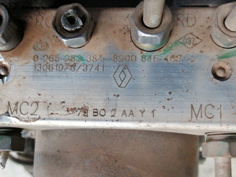 Recambio de abs para dacia duster sl audacia 4x2 referencia OEM IAM 8200846463 0265232384 0265800903