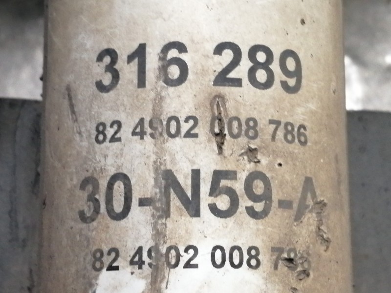 Recambio de amortiguador delantero izquierdo para dacia duster sl audacia 4x2 referencia OEM IAM 824902008786 30N59A 316289 