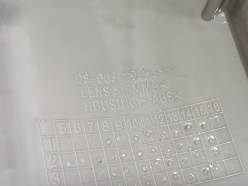 Recambio de piloto trasero izquierdo para iveco daily caja cerrada (1999 =>) 35 - c 13 caja cerrada, techo sobreelevado referenc