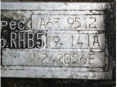 Recambio de turbocompresor para chrysler voyager (gs) 2.5 td se referencia OEM IAM 35242056F VA639512 RHB519141A  2