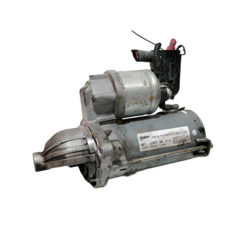 Recambio de motor arranque para fiat fiorino básico furgón referencia OEM IAM 51880229 D6G321 C880