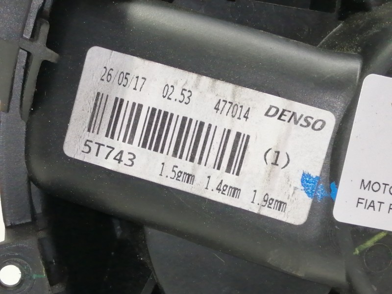 Recambio de motor calefaccion para fiat fiorino básico furgón referencia OEM IAM 5T743  