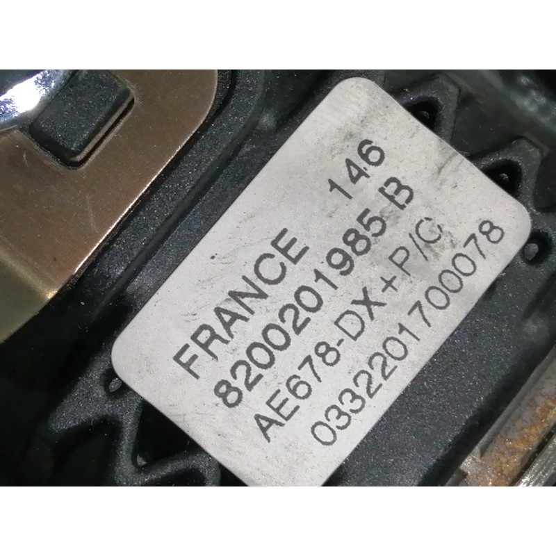 Recambio de airbag delantero izquierdo para renault scenic ii confort dynamique referencia OEM IAM 8200201985B 0332201700078 