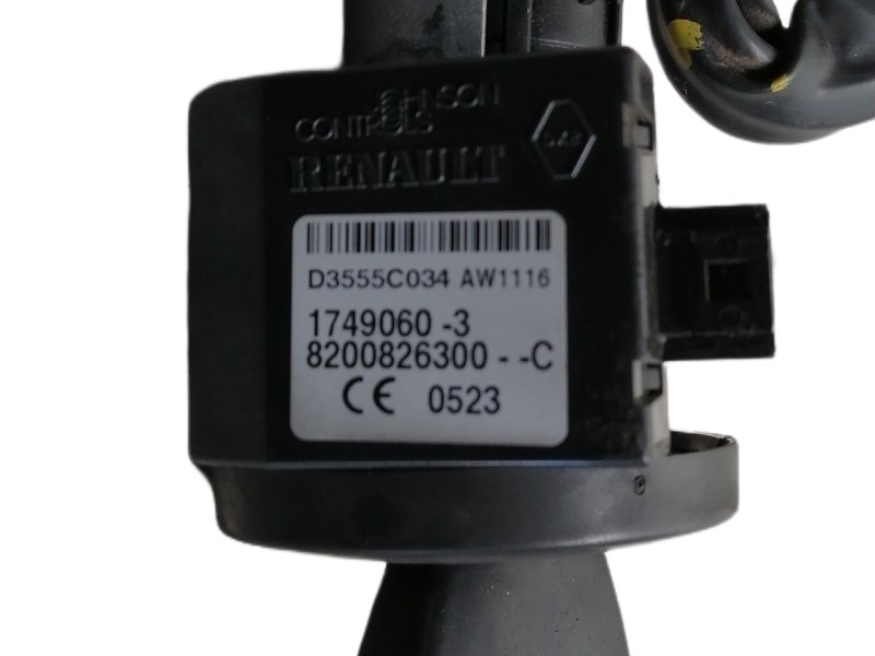 Recambio de conmutador de arranque para dacia duster sl audacia 4x2 referencia OEM IAM 1749060 8200826300C 