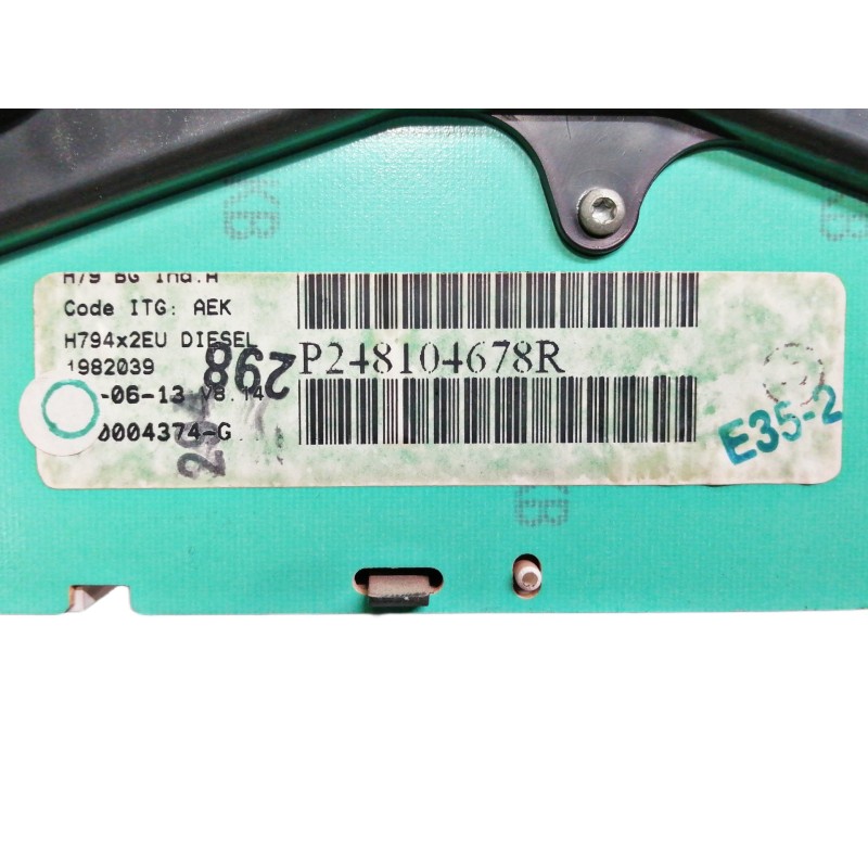 Recambio de cuadro instrumentos para dacia duster sl audacia 4x2 referencia OEM IAM 248104678R  