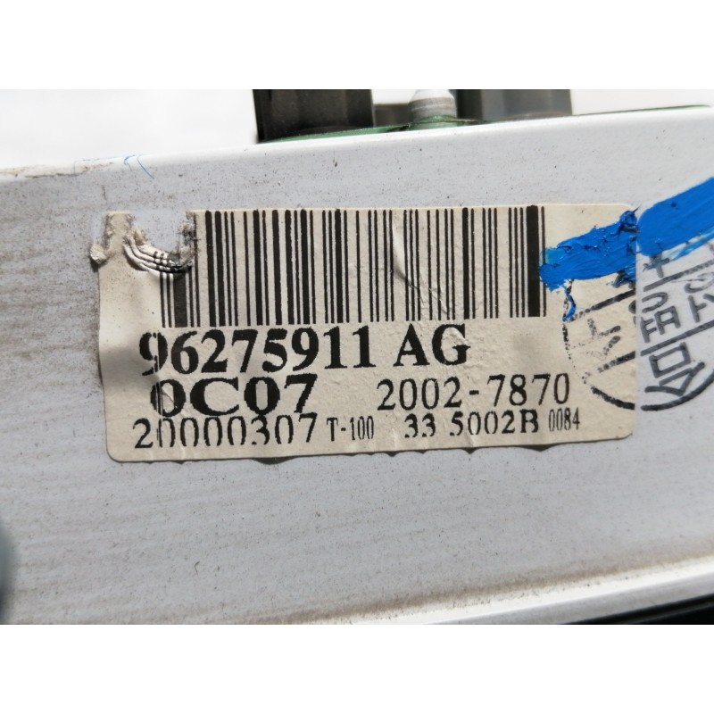 Recambio de cuadro instrumentos para daewoo lanos cool referencia OEM IAM 96275911AG 96275911 78813880 / 7884870