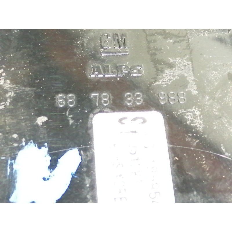 Recambio de mando elevalunas delantero izquierdo para opel vectra c berlina comfort referencia OEM IAM 09185954 687833988 