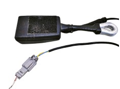 Recambio de enganche cinturon delantero izquierdo para fiat doblo ii cargo (263) furgón base referencia OEM IAM 735511973   2